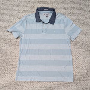 Original Penguin Mens Heritage Slim Fit L Polo Shirt Preppy Sporty Golf